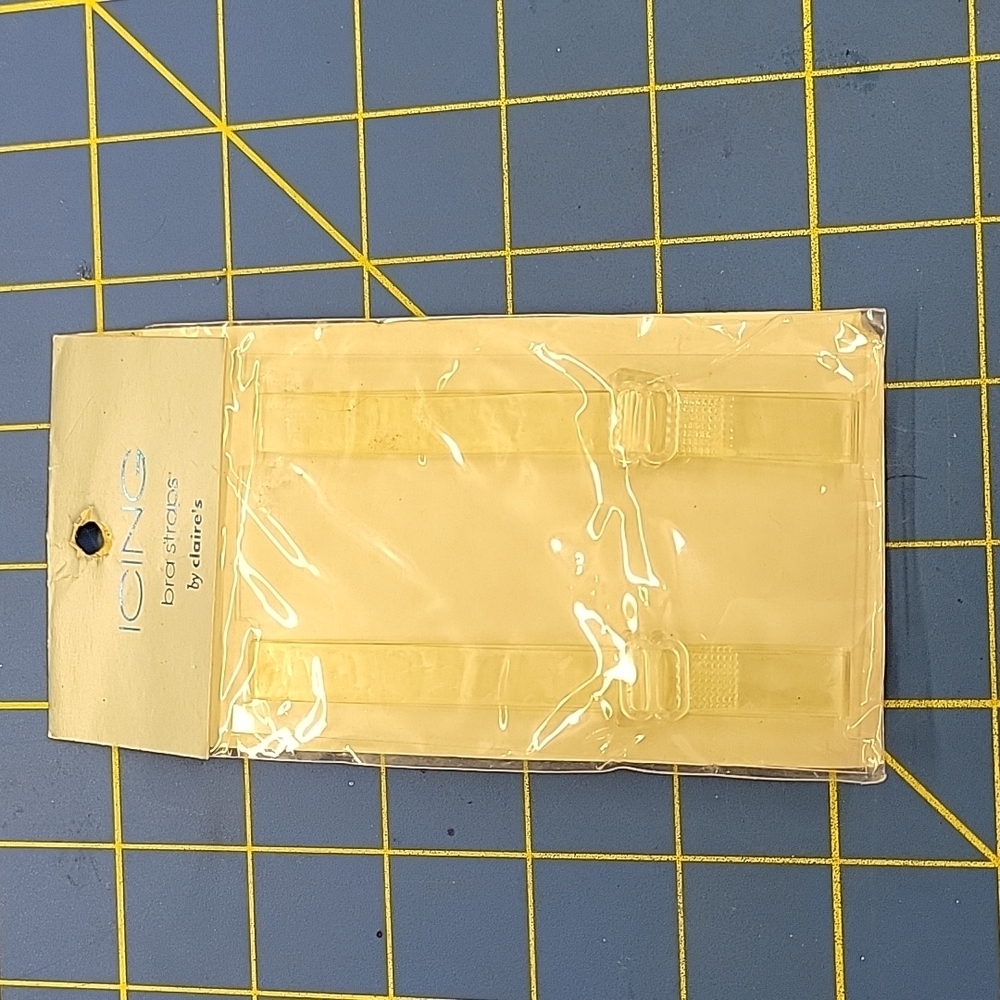 Icing Bra Straps 1 Pair Clear